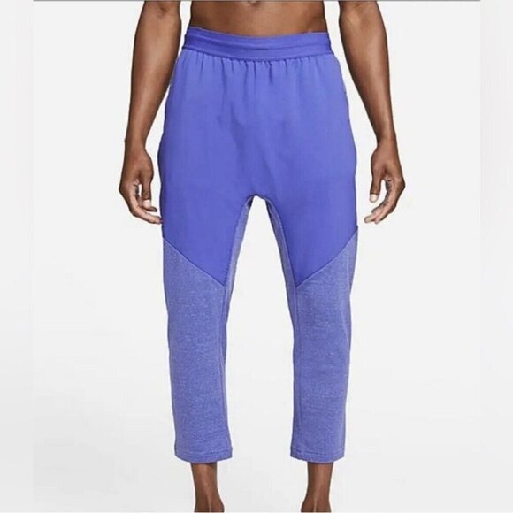 Nike Other - Nike Mens Drop Crotch Yoga Move To Zero Dri-FIT Loose Fit Pull On Pants Large